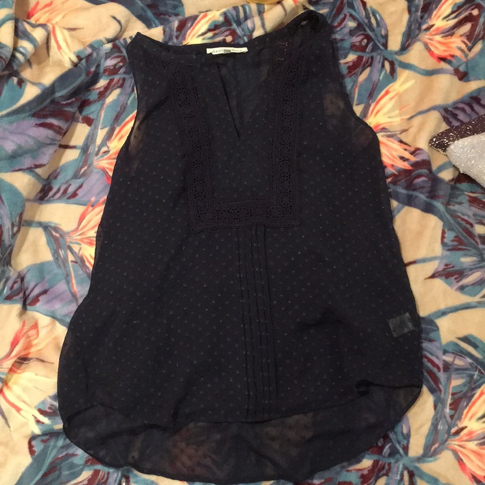 Danielrainn navy tank top